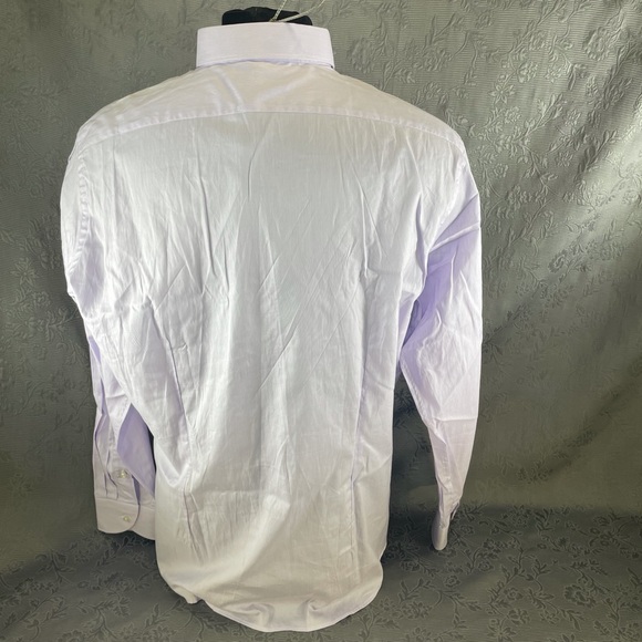 Ballantyne Lilac Button Down Dress Shirt - 53 in - Picture 10 of 13